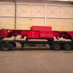 Przewόz ramek lokomotywy ТМЭЗ-003