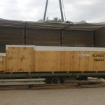 Transport linii do produkcji pieluszek