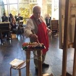 Transport obrazów Zuraba Tsereteli do wystawy w m. Ryga