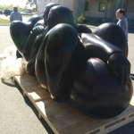 Перевозка скульптуры Парея автора Хименеса Дередия